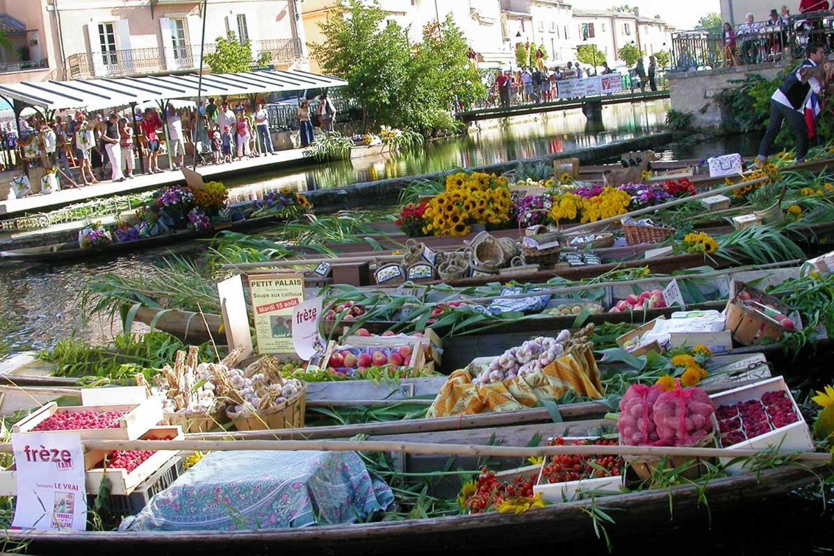 Gite De L'Olivier, Classe, Climatise, Jardin Avec Parking Gratuit Devant Le Logement Et A 5 Minutes Du Centre-Ville A Pied LʼIsle-sur-la-Sorgue Εξωτερικό φωτογραφία